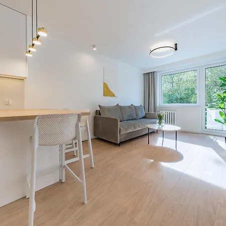 New! 5 Min Do Plazy! Golden Bay - Baltic Sands Apartments * 格丁尼亚