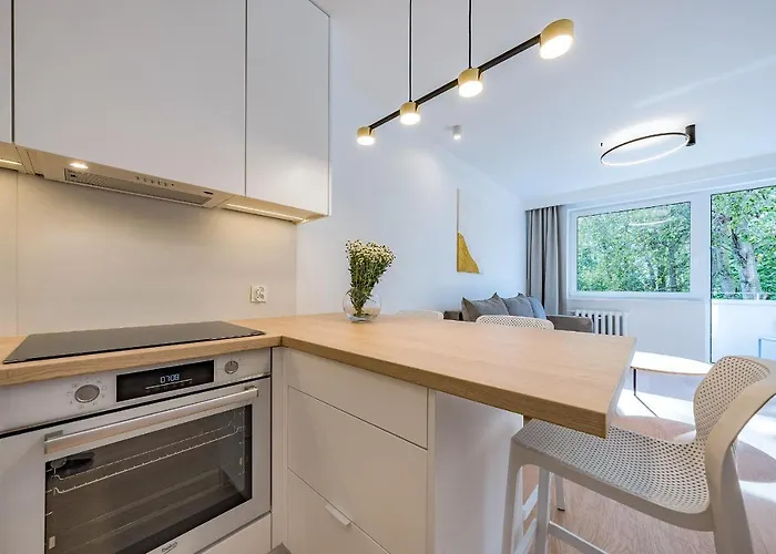 New! 5 Min Do Plazy! Golden Bay - Baltic Sands Apartments 格丁尼亚