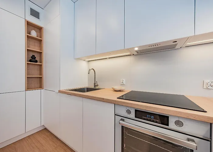 New! 5 Min Do Plazy! Golden Bay - Baltic Sands Apartments 格丁尼亚